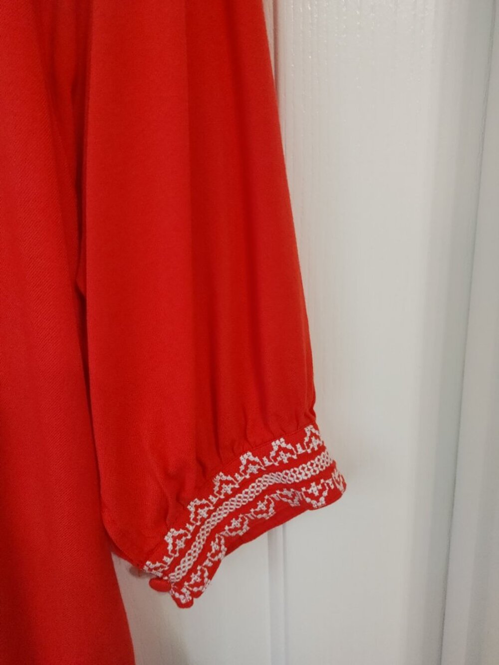 Red Solitare Dress Size L - Picture 4 of 5